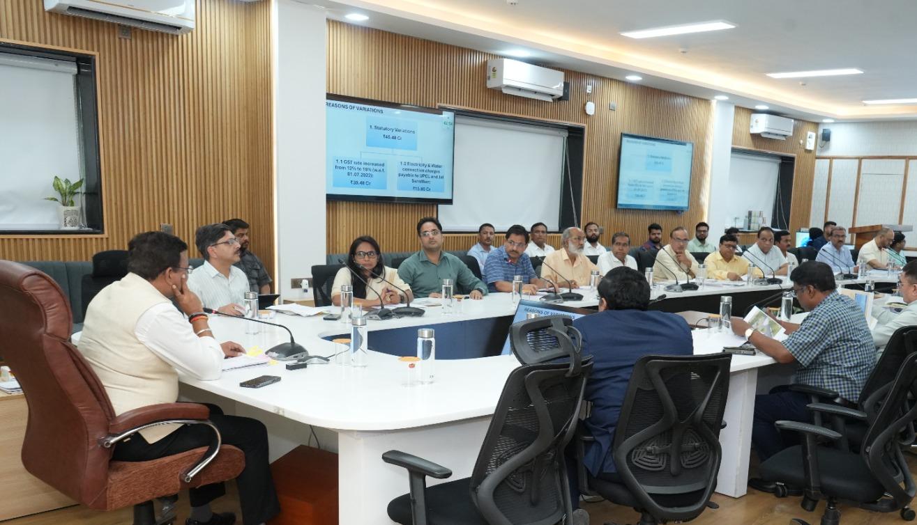 मुख्य सचिव की अध्यक्षता में व्यय वित्त समिति की बैठक संपन्न